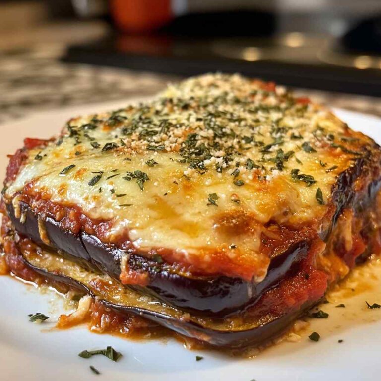 Baked Eggplant Parmesan