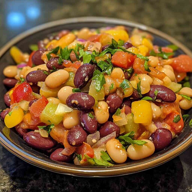 Delicious Four Bean Salad Recipe