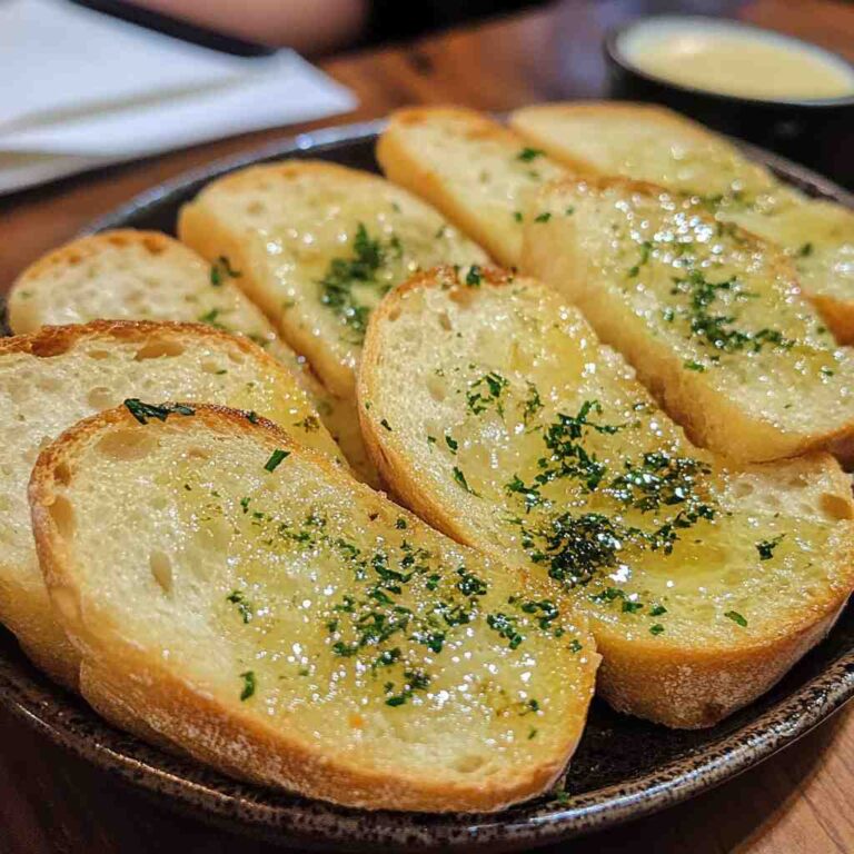 Garlic Bread with Sliced Bread