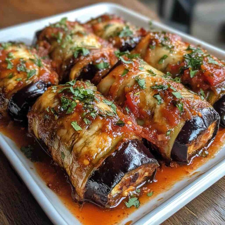 Delightful Georgian Eggplant Rolls