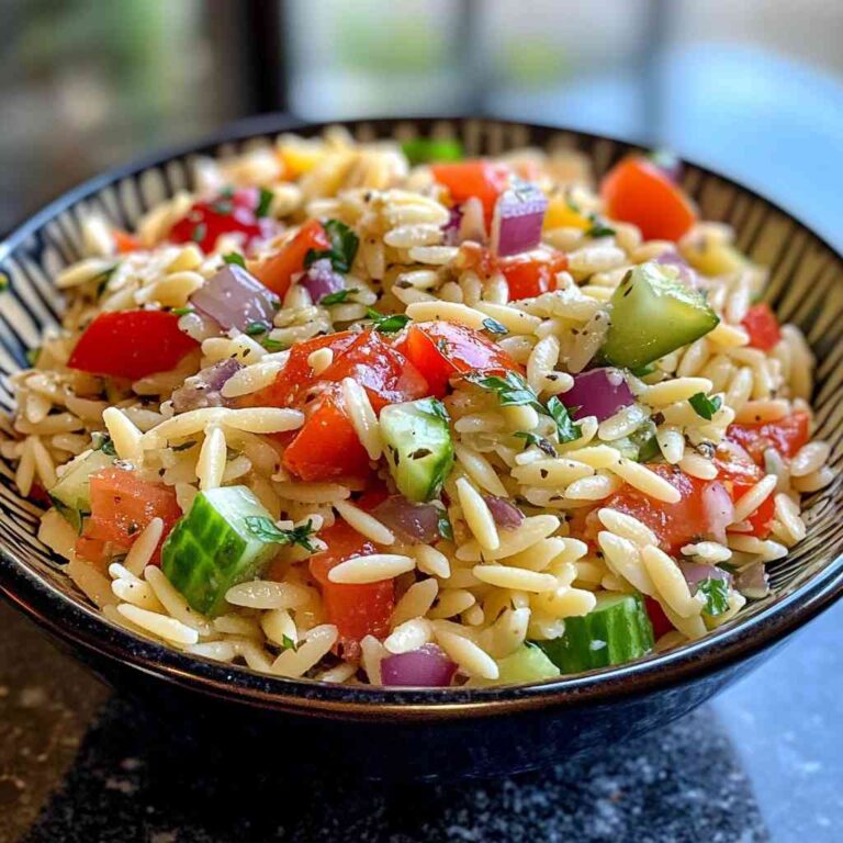 Delightful Greek Orzo Salad