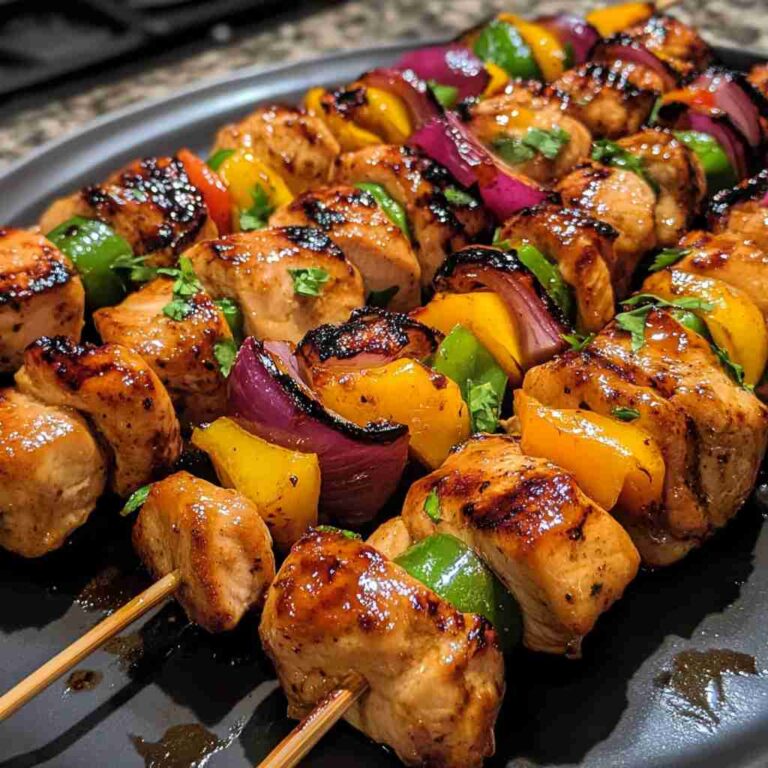Mouthwatering Hawaiian Chicken Kabobs