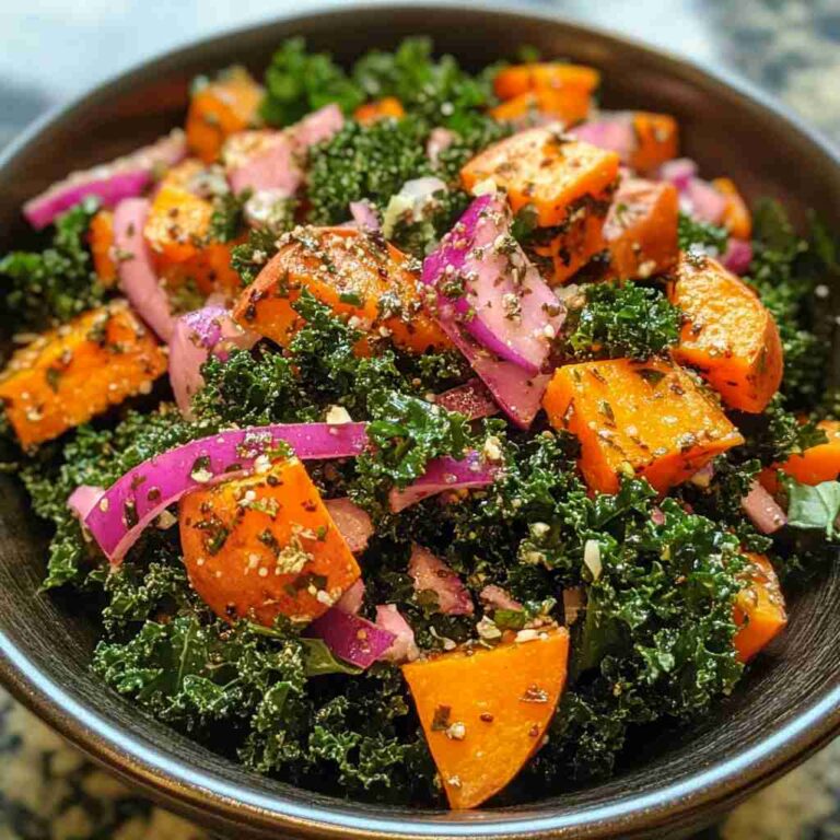 Kale Sweet Potato Salad
