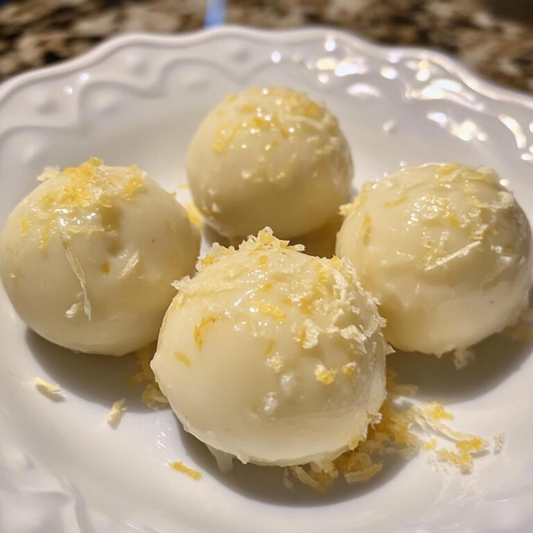 Easy No-Bake Lemon Truffles Recipe