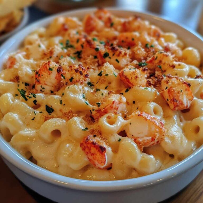 Decadent Lobster Macaroni and Cheese