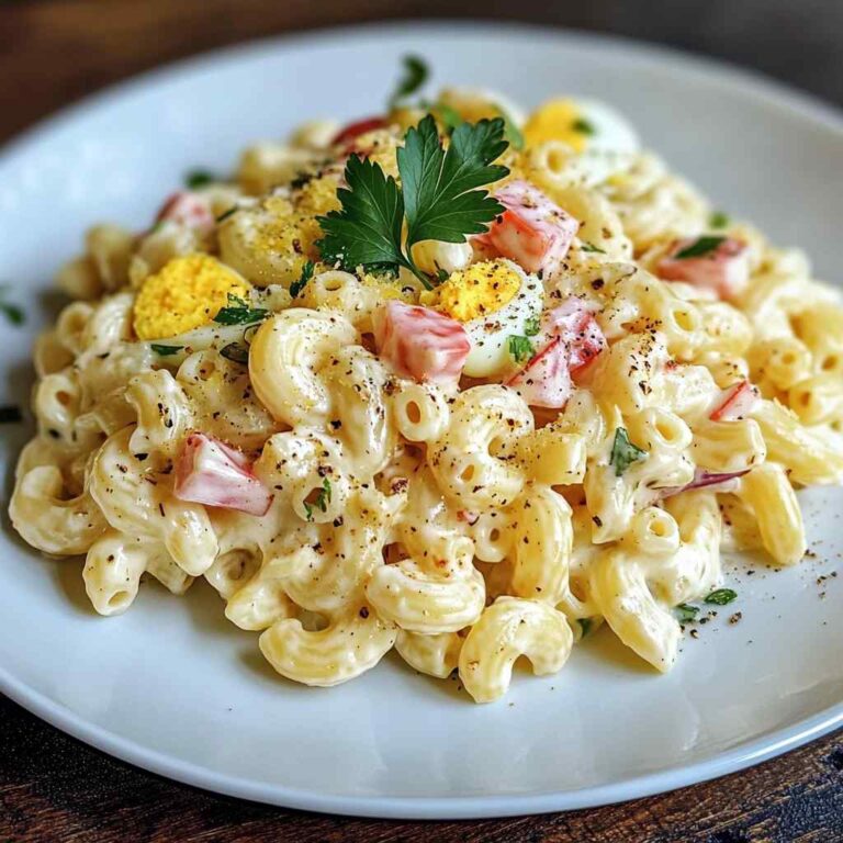 Macaroni Salad with Egg