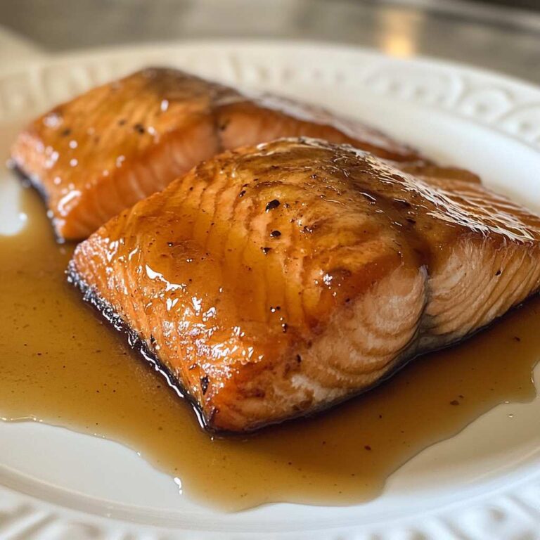 Mouth-Watering Maple Glazed Salmon