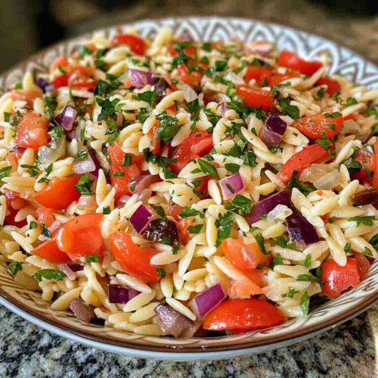 Mediterranean Orzo Salad