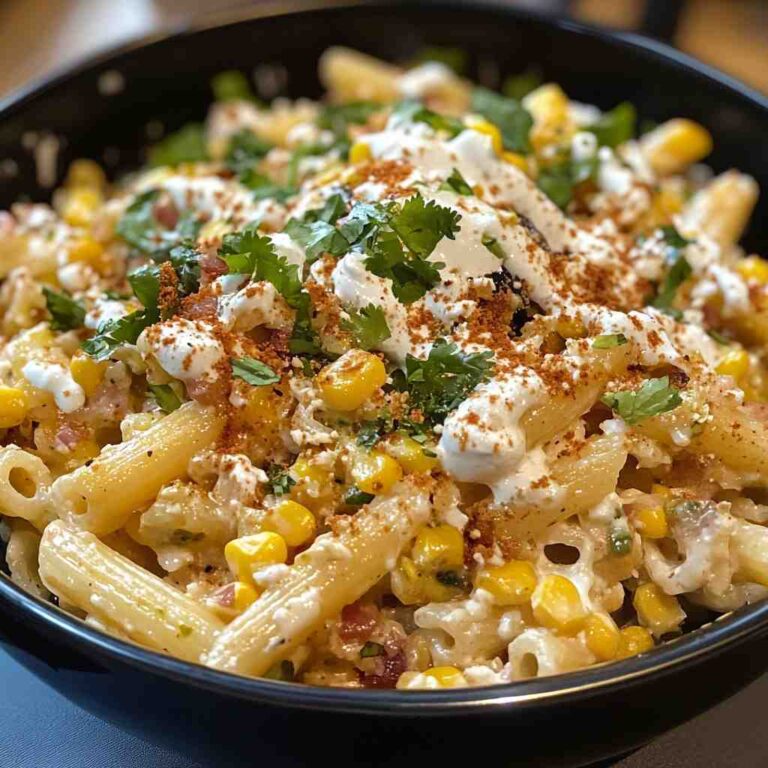 Mexican Street Corn Salad Pasta