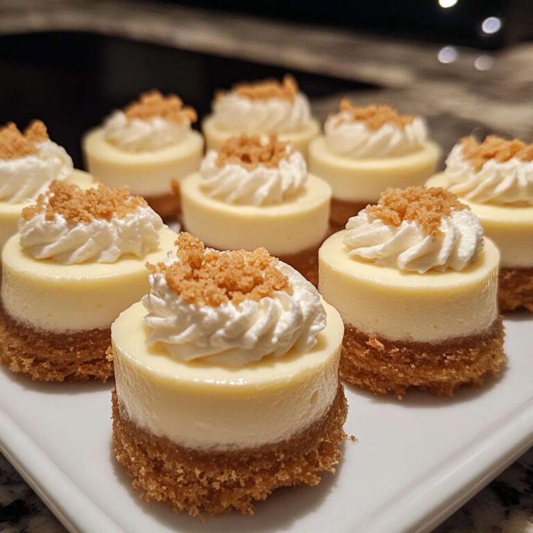 Mini Cheesecakes with Vanilla Wafers