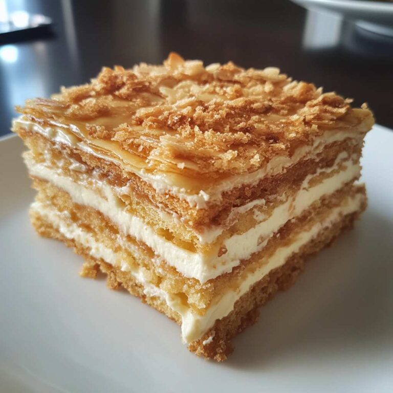 Decadent Napoleon Cake