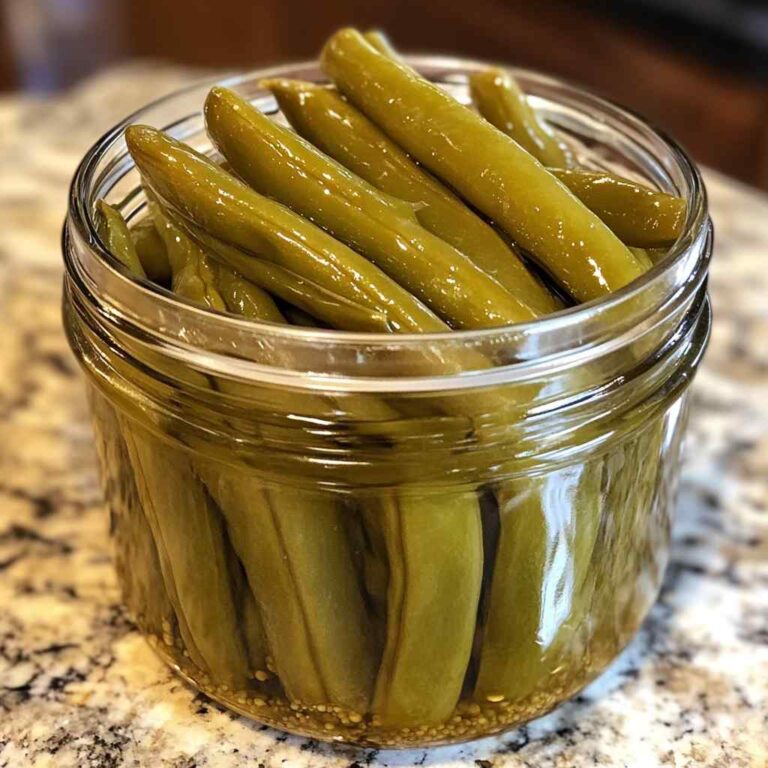 Tantalizing Pickled Green Beans