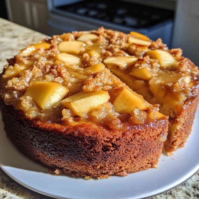 Delicious Raw Apple Cake