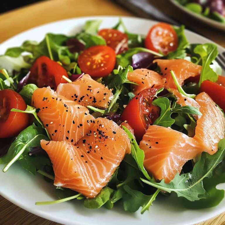Smoked Salmon Salad