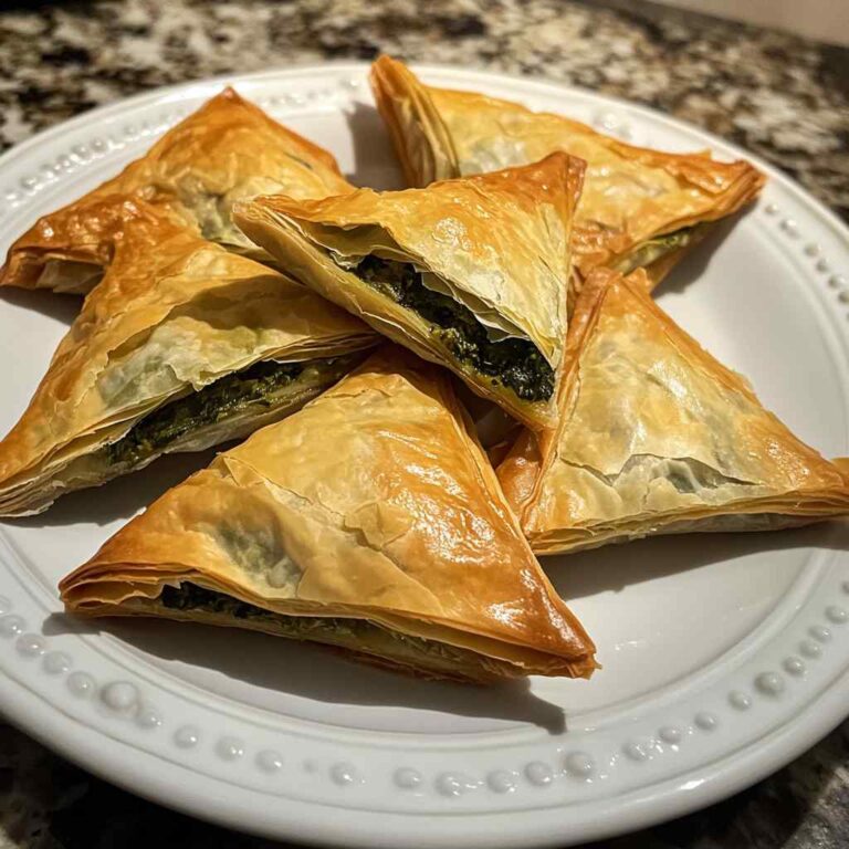 Spanakopita Triangles Recipe