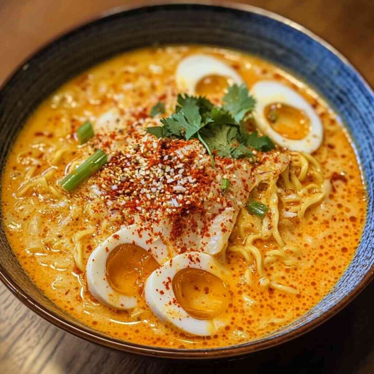 Spicy Coconut Curry Ramen