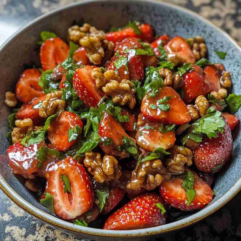 Strawberry Walnut Salad