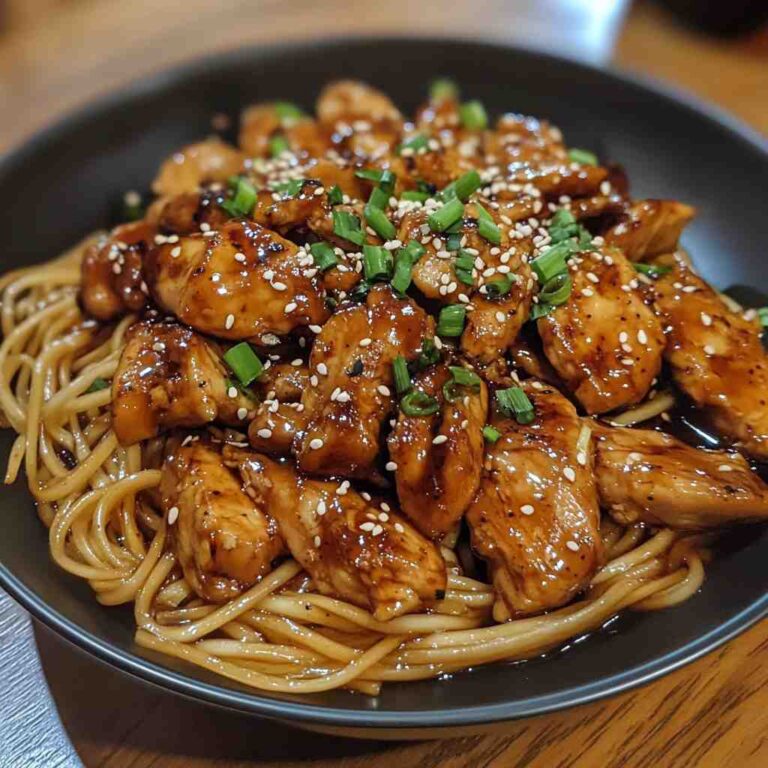 Teriyaki Chicken and Noodles