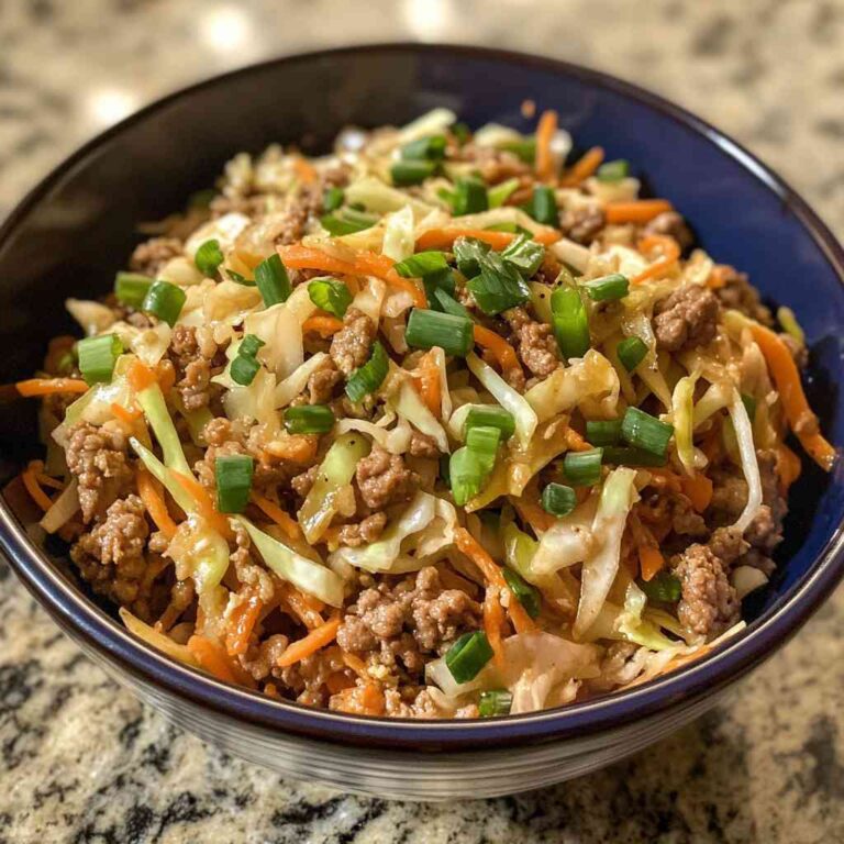 Turkey Egg Roll in a Bowl