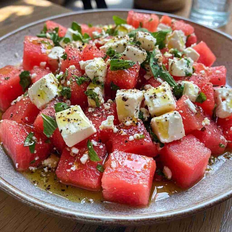 Refreshing Watermelon Feta Salad