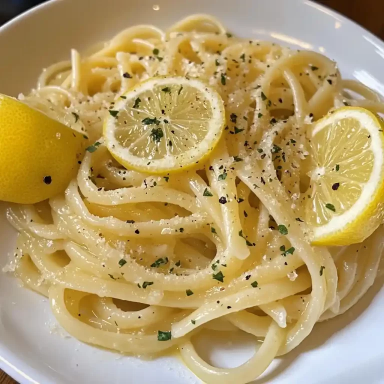 Creamy Lemon Pasta (Pasta Limone Recipe)