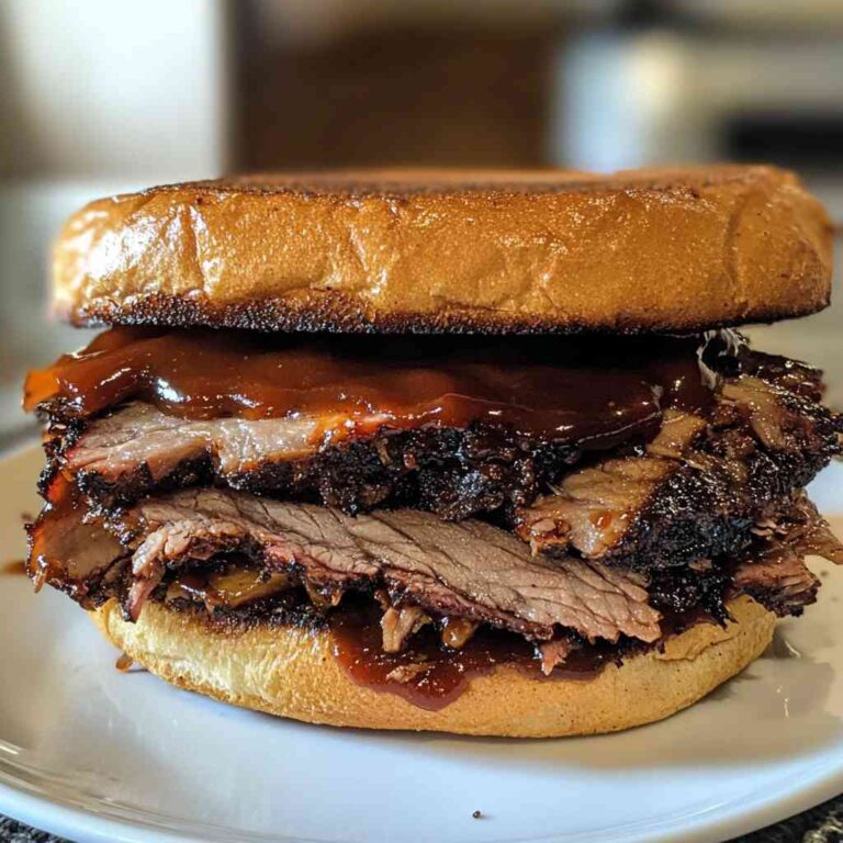 Crowd-Pleasing Perfect BBQ Brisket Sandwich Recipe