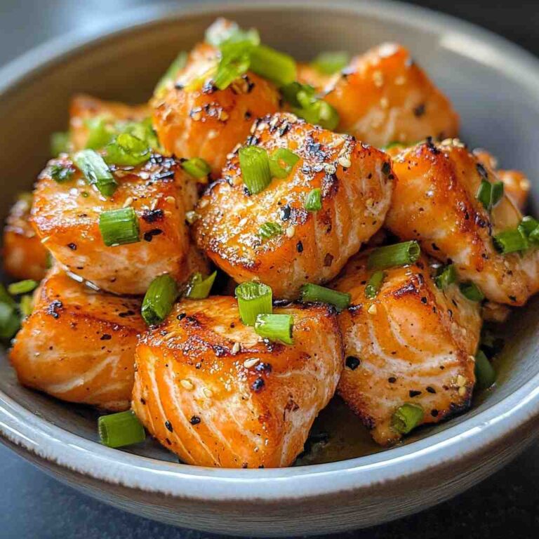 The Best Quick Bang Bang Salmon Bites Recipe