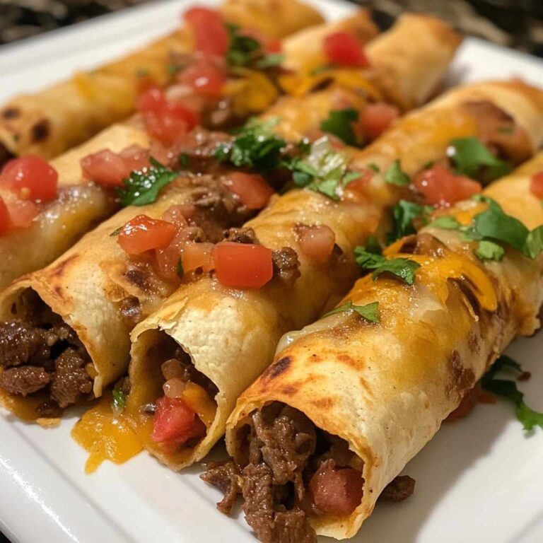 30-Minute, Perfect Beef Taquitos Recipe