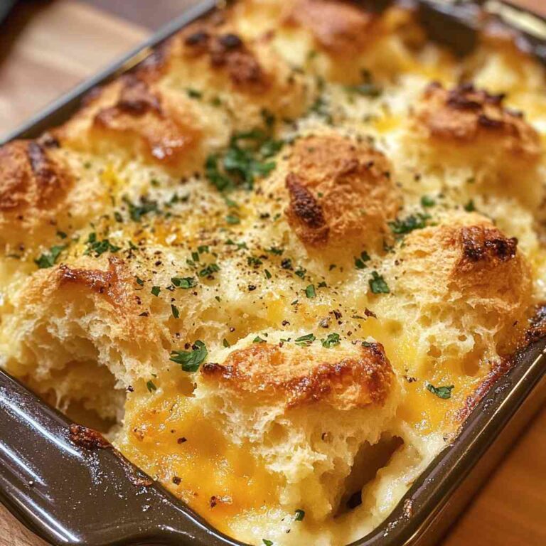 Hearty Cheddar Bay Biscuit Casserole