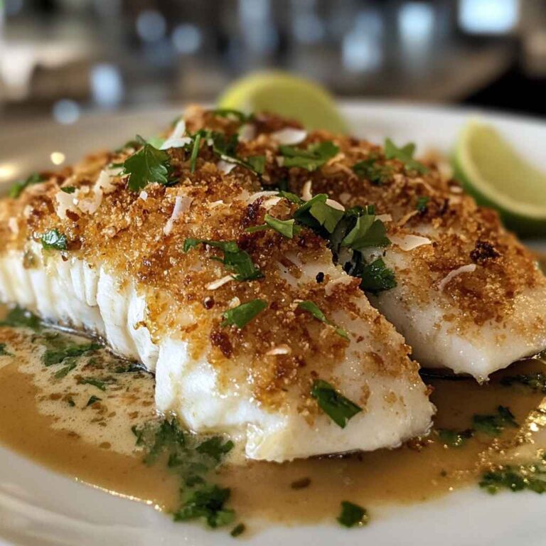Healthy Coconut Crusted Fish Recipe for a Delightful Seafood Feast