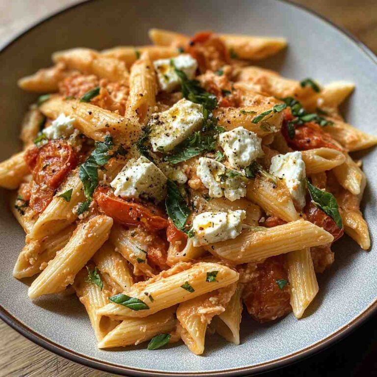 Simple and Authentic Feta Tomato Pasta Recipe