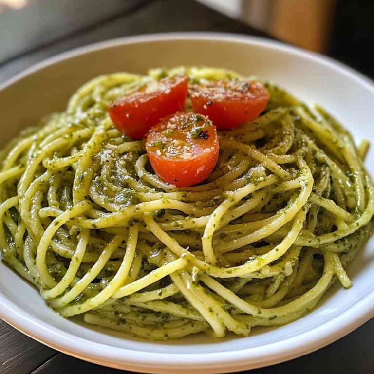The Best Homemade Green Spaghetti Recipe