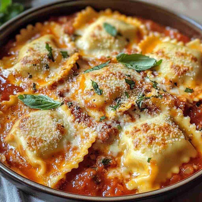 Authentic Classic Million Dollar Ravioli Casserole Recipe