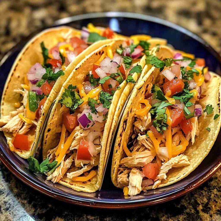 Simple and Perfect Ranch Chicken Tacos Recipe