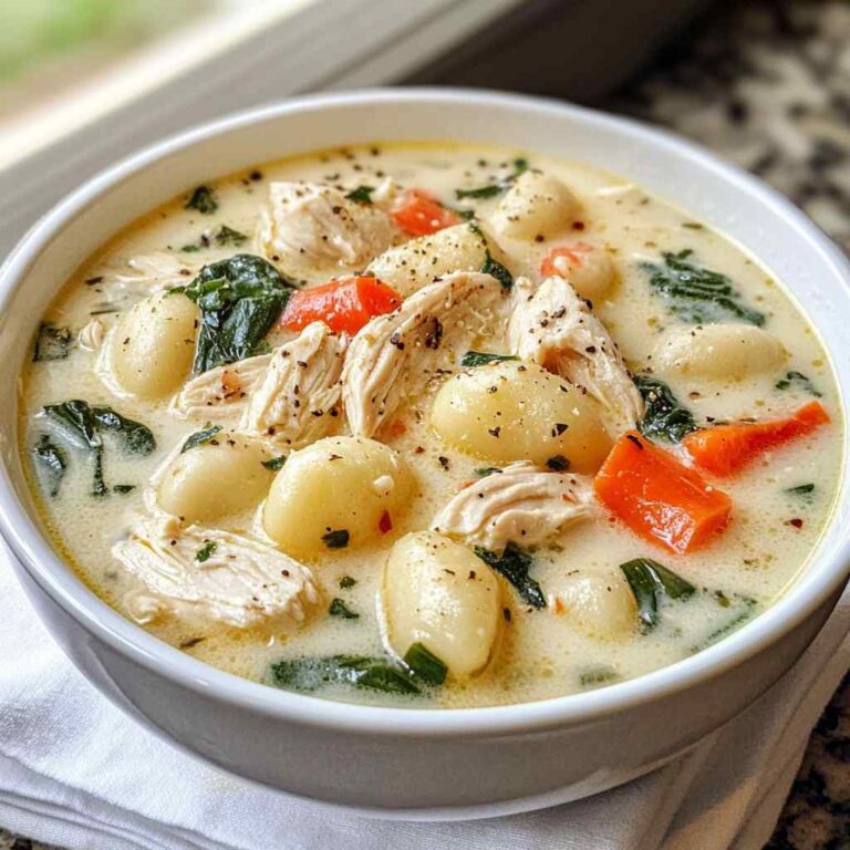Hearty and Flavorful Chicken Gnocchi Soup