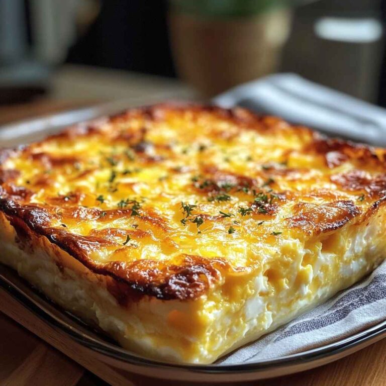 The Ultimate Cottage Cheese Egg Bake Recipe