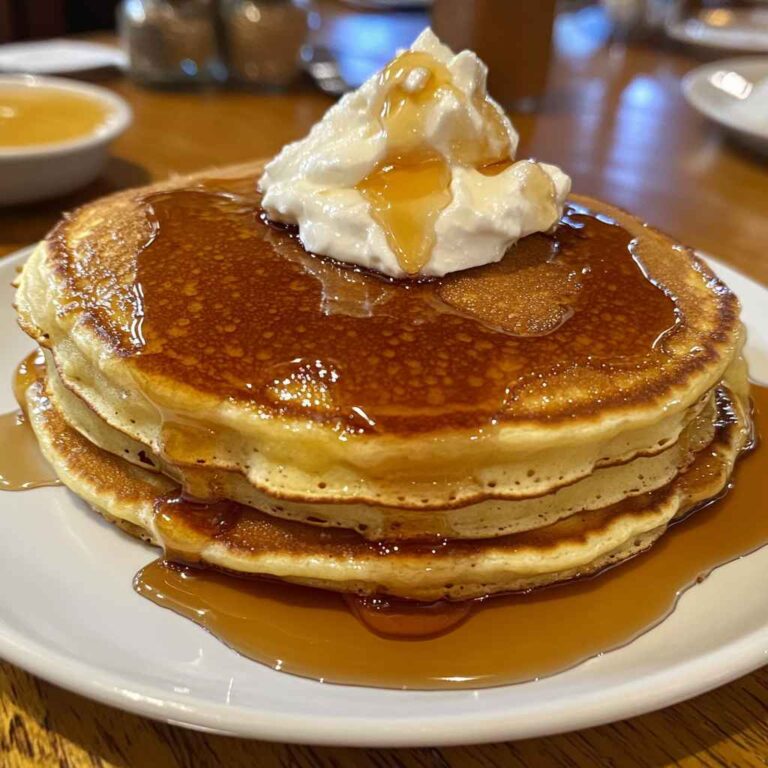 Crowd-Pleasing, Easy Cracker Barrel Pancake Recipe