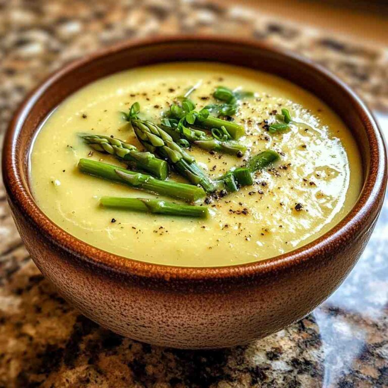 Classic Cream of Asparagus Soup Recipe