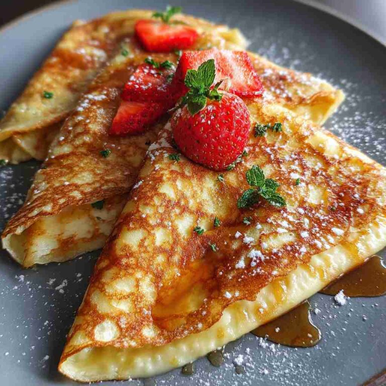 The Perfect, Flavorful Crepes Recipe