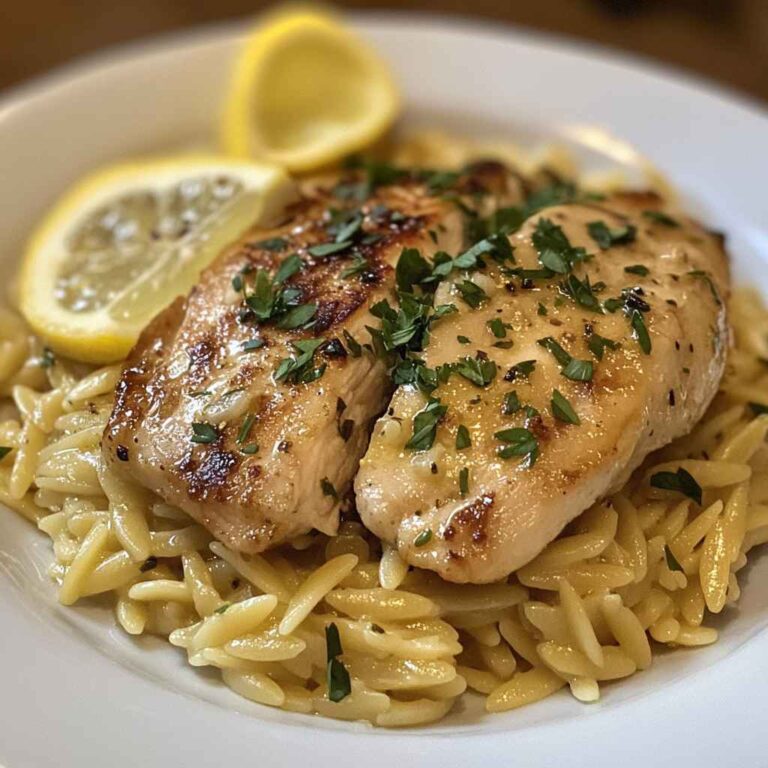 Authentic and Delicious Lemon Chicken Orzo Recipe