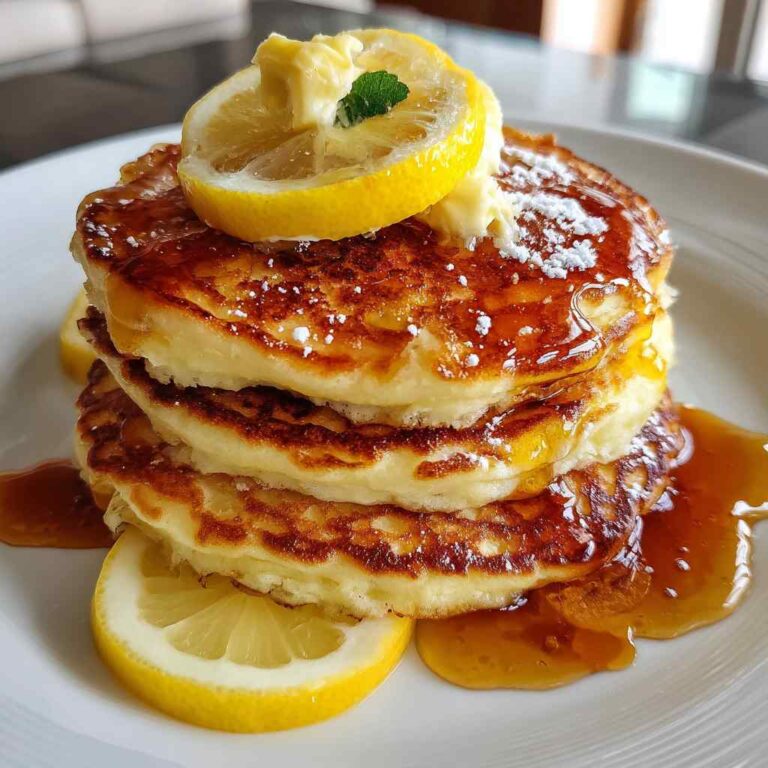 Simple Lemon Ricotta Pancakes Recipe