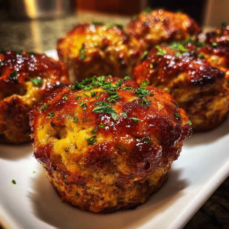 Simple Mini Meatloaf Muffins Recipe