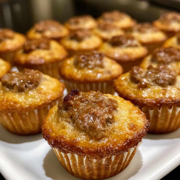Crowd-Pleasing Pancake Sausage Muffins Recipe