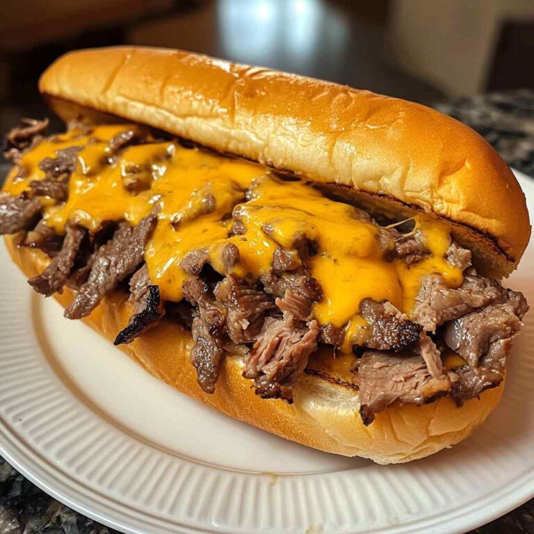 Simple Philly Cheese Steak Sandwich Recipe