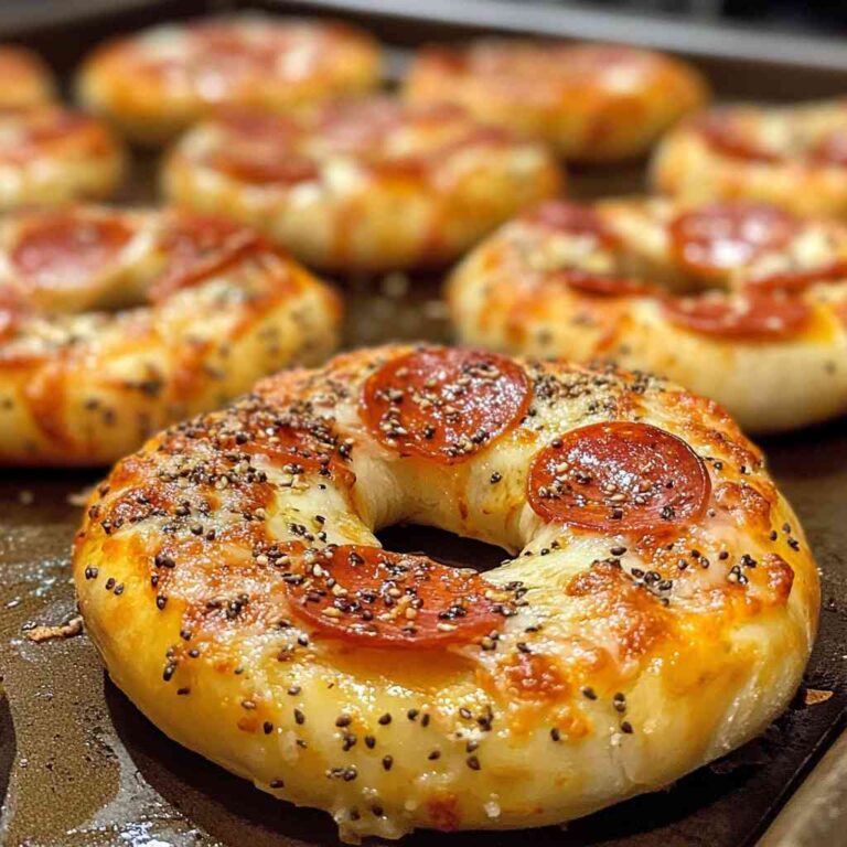 Flavorful Pizza Bagels Recipe