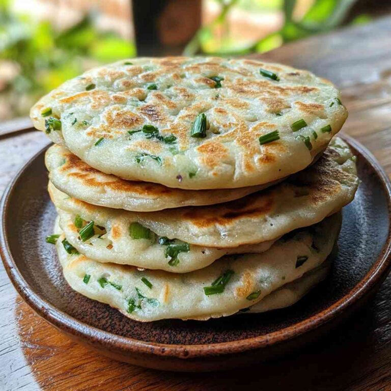 Flavorful, Crowd-Pleasing Scallion Pancakes Recipe