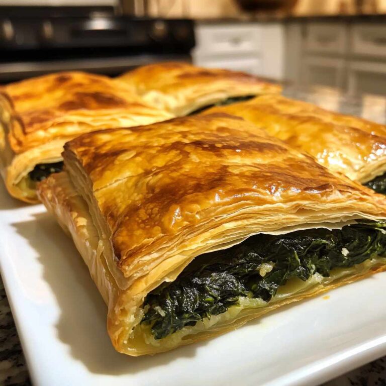 The Ultimate Quick Spinach Stuffed Pastry Recipe