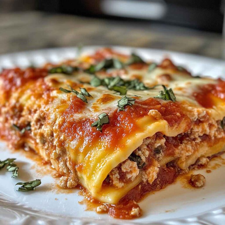 Authentic & Easy Stuffed Manicotti Recipe