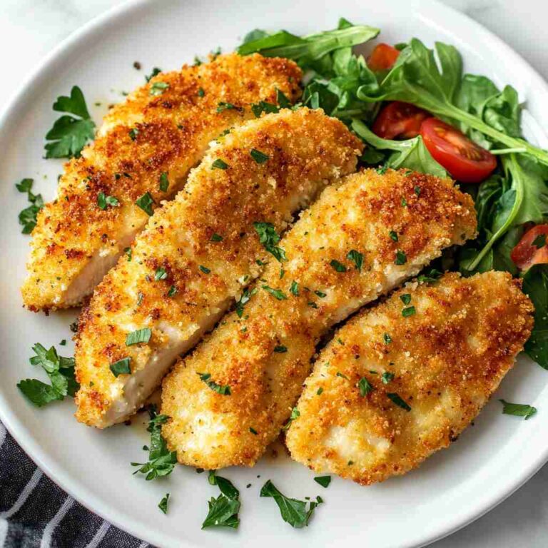 Crispy Air Fryer Breaded Chicken Breast