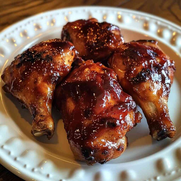 Delectable Oven-Baked Barbecue Chicken